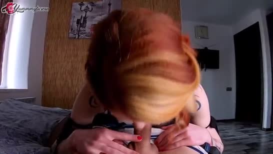 Рыженькая в секс наряде захотела жесткого порева